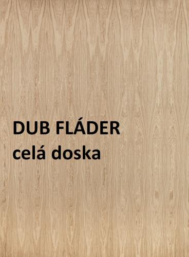 DUB FLADER cela doska